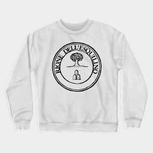 Rione Esquilino b-text Crewneck Sweatshirt